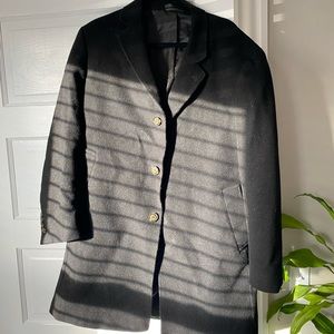 Mens Ralph Lauren Pea Coat - Black